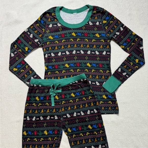 Hanna Andersson Wizarding World Harry Potter Organic Cotton Pajama Set XS - Picture 3 of 10